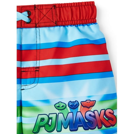 PJ Masks Swim Trunks Boys New With Tags 4T UPF 50+